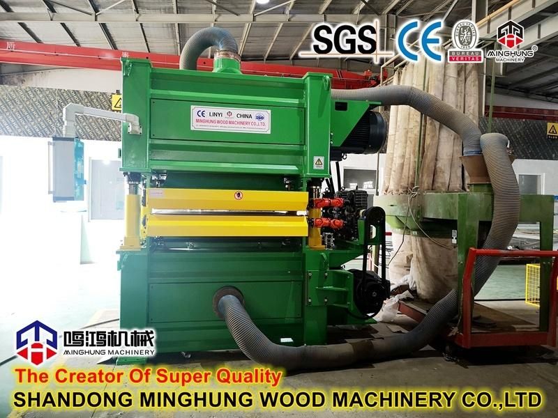 Sanding Machine for Calibrating Plywood Thickness and Smooth Surface