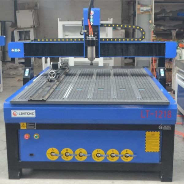 Low Price 1212 1218 Wood CNC Router 4 Axis Engraving Milling Machine for Copper/Plastic