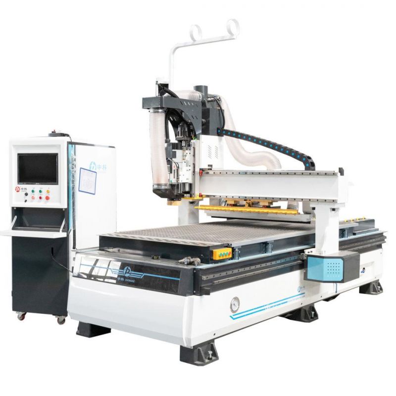 Jinan Zhongke Linear Atc Automatic Tool Change CNC Router