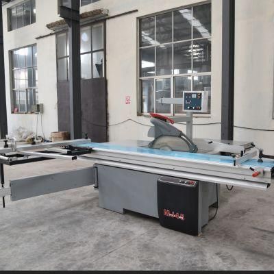 Mj45A Precise Sliding Table Panel Saw with Electric Saddle