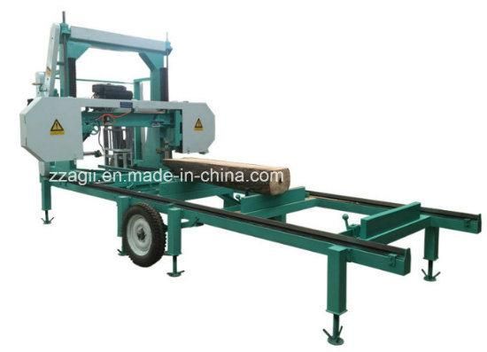 Easy Operation Horizontal Mobile Bandsaw Sawmill