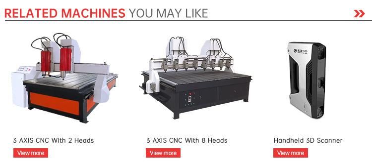 5 Axis / 4 Axis Multi Head/ Spindle 3D CNC Carpentry Machine for Antique Furniture Designing and Duplicating