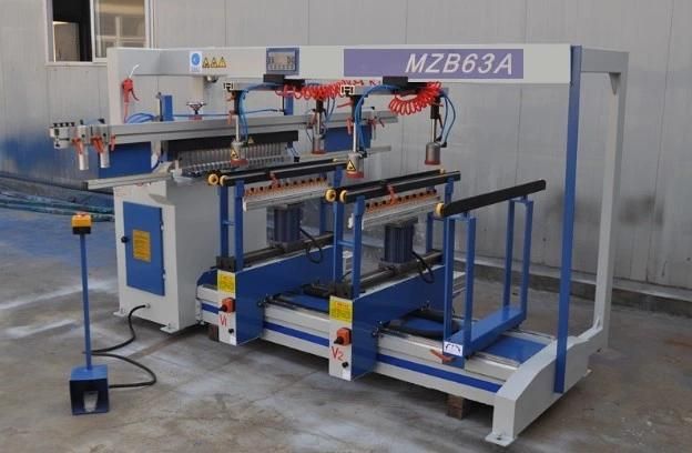 Automatic Horizonal Line Wood Drilling and Boring Machine