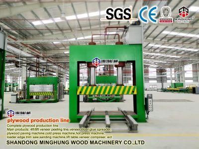 Hydraulic 500t Pressure Press Machine for Making Construction Plywood