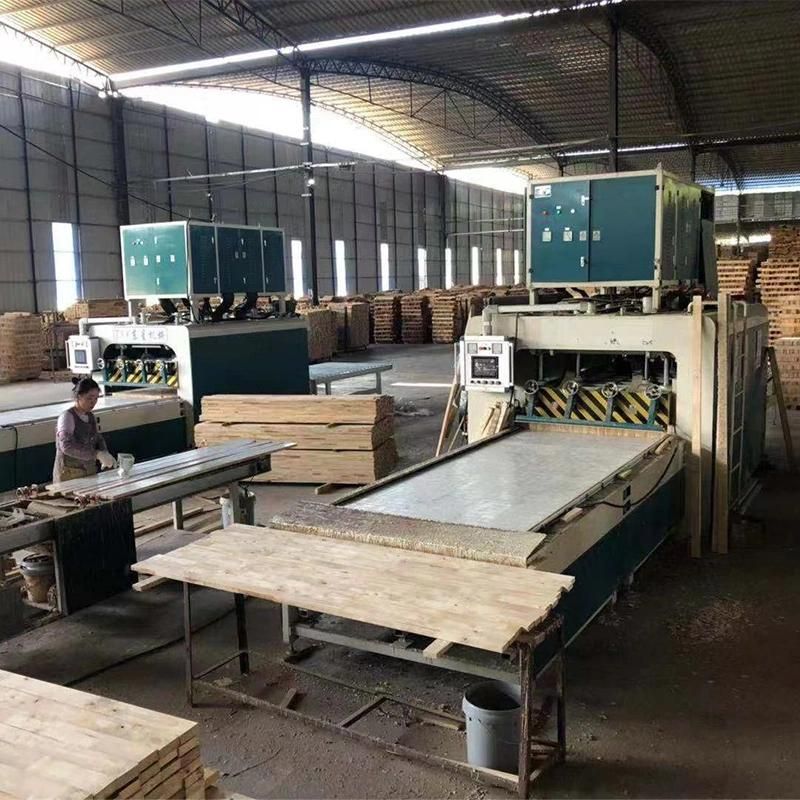 High Frequency Hot Press Edge Laminator Hf Wood Gluer Machine