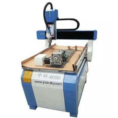 4 Axis 6090 CNC Router Machine / Mini CNC Router 6090 for Wood Stone Carving