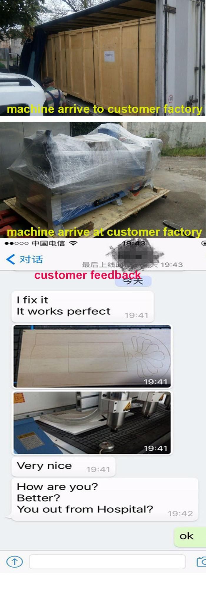 1300X2500mm Woodworking CNC Router for MDF Wood Plywood Acrylic