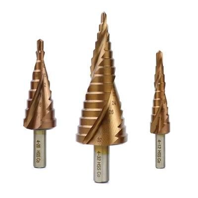 Triangle Shank Step Drill 4-124-204-32mm Reaming Step Drill