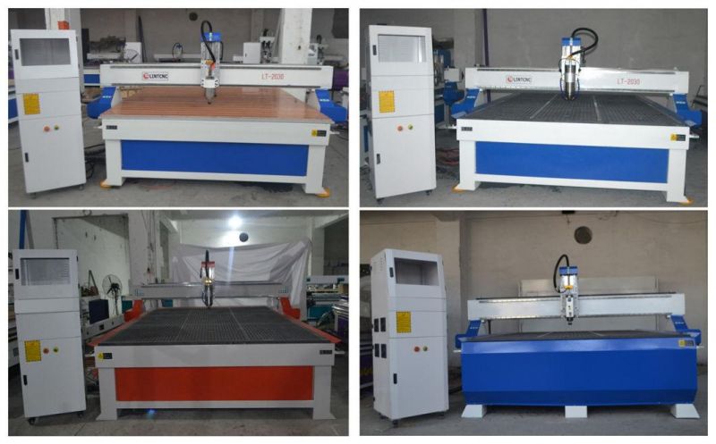 Wood Door DIY Machine CNC Design Wood Router 2030 with Aluminum Table