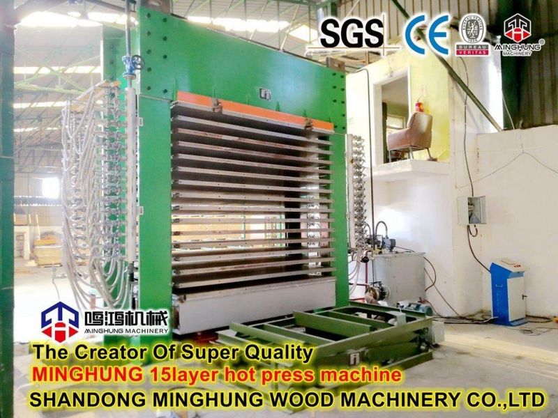 China Plywood Hot Press Machine