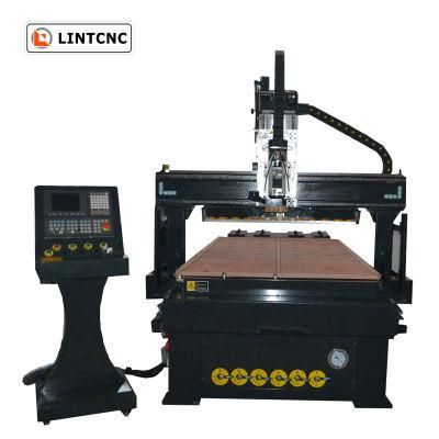 1300*2500mm Atc Woodworking CNC Router Automatic Tool Change Machine for Wood Furniture