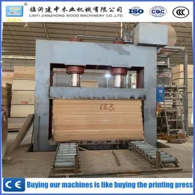 Factory Direct Sale 1 Layer Veneer Cold Press Machine for Plywood