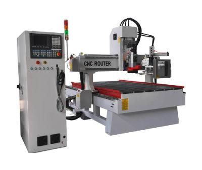 Woodworking CNC Router with Carrousel Type Atc Wood
