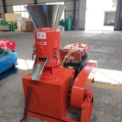 Widely Used Diesel Engine Driven Small Pellet Making Machine for Wood Feed