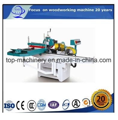 Five Saws Wood Tenon Making Machine with Two/ Double Guide Rails/ Dovetail Tenoning Machine for Making Cabinet/ Wooden Dowel/Tenon Making Machine