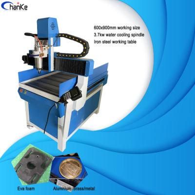 CNC 6090 Engraving Machine Carving Router for Wood Plastic PCB PVC Er11 Round Rail