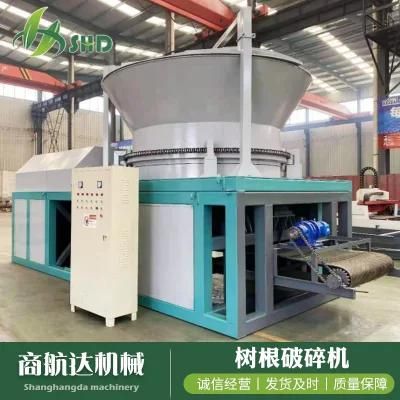 Shd High Power Customized Root Cutting Machine Wood Crusher