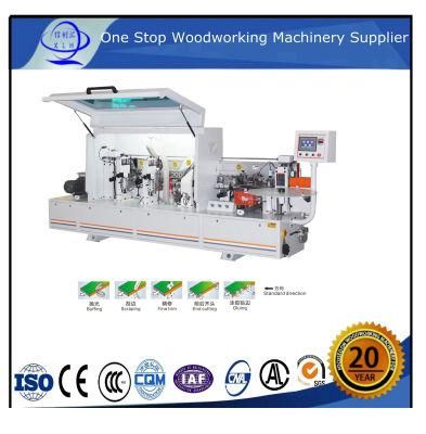 Italy Techonology Edge Banding Machine with Hogging Made in China Woodworking Tool Automatic Edge Bander