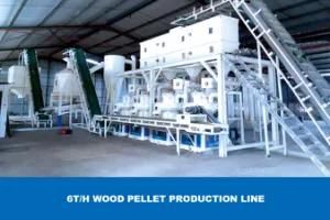 3-4t/H Wood Pellet Sawdust Wood Pellet Production Line
