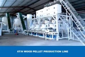3-4t/H Wood Pellet Sawdust Wood Pellet Production Line