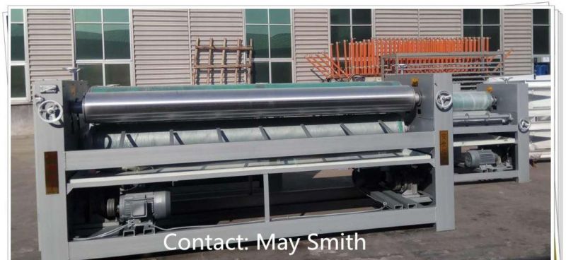Automatic Woodworking Plywood Double Sides Core Veneer Glue Spreader Machine