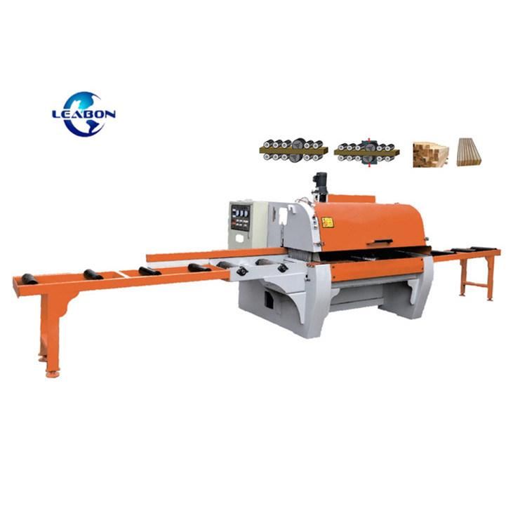Track Wood Board Skin Cutting Sawmill Horizontal Input Trimming Edge Cutter Saw
