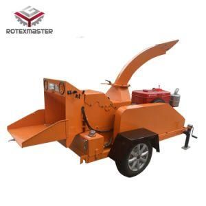 Rotexmaster Wood Cutting Mobile Diesel Wood Chipper Cutting Machine with Good Price