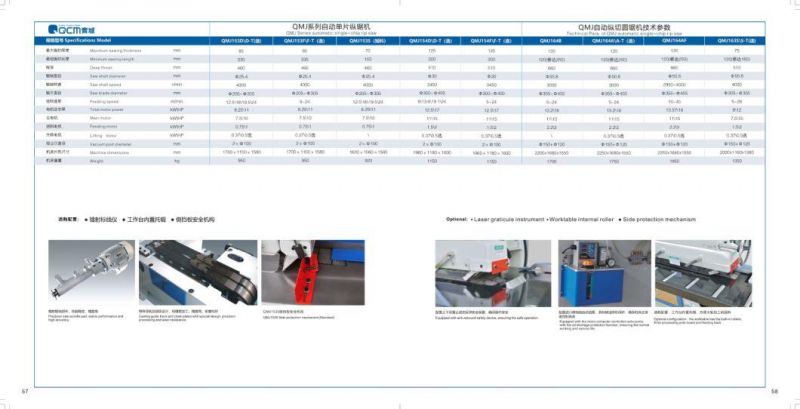 QCM QMJ164A Woodworking Machinery Automatic Wood Saw Table Saw for woodworking