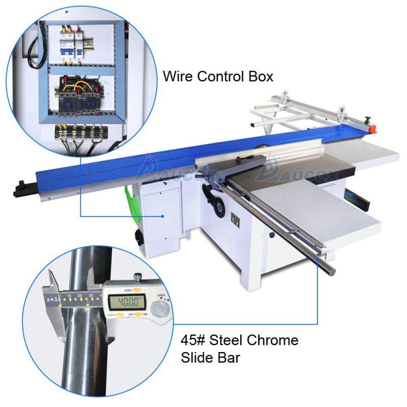 3200mm High Precision Steel Guide Sliding Table Panel Saw Machine