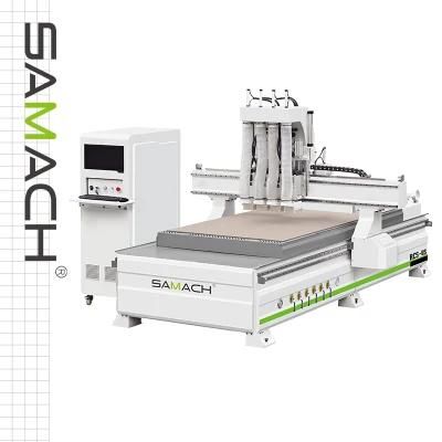 Four Spindle CNC Router Woodworking Machine