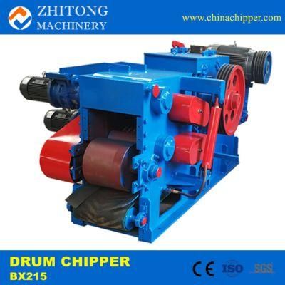 Bx215 Wood Crushing Machine 5-8 Tons/H Drum Wood Chipper