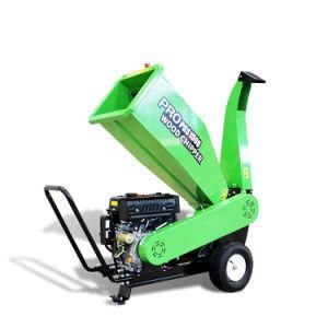 Low Fuel Consumption 15 HP Gas Powered Wood Chip Shredder