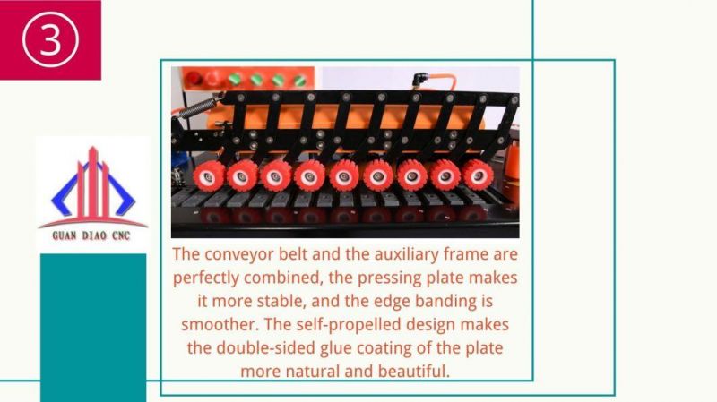 Small PVC Edge Banding Machine High Speed MDF Edge Banding Machine
