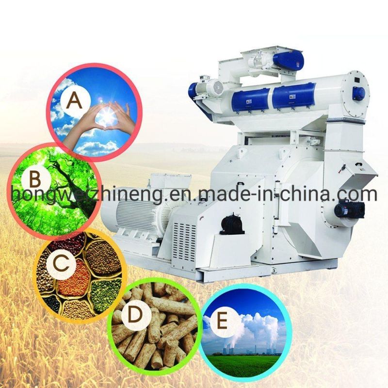 0.8-1.5 T/H Wood Pellet Making Machine