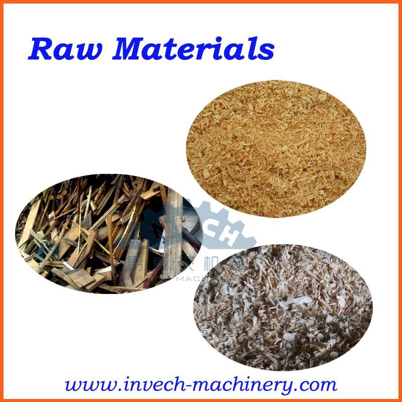 Wood Chips/Shavings Compressed Block Making Machine