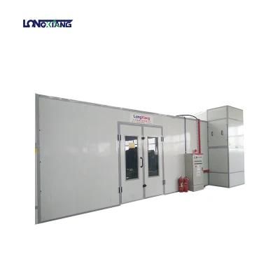 Furniture Spray Painting Booth for Painting Furniture Workpieces with Infrared Heater