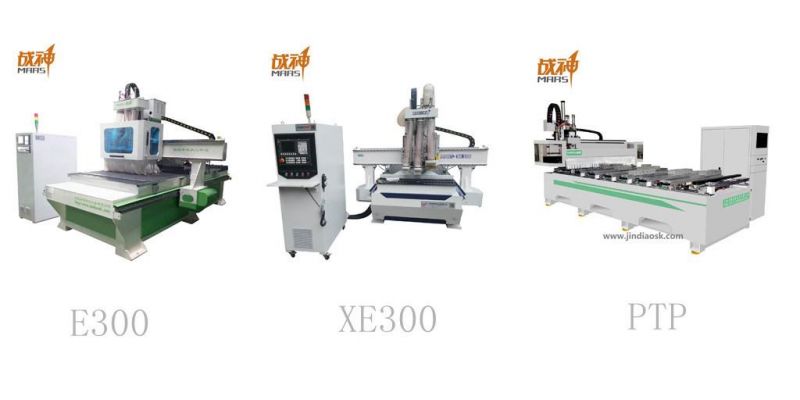 Mars High Productivity Double Spindle CNC Router Machine with Auto Material up and Down