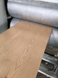 3D Board Panel Profile MDF HDF Plywood Chipboard Surface Pressing Embossing Patterning Machine