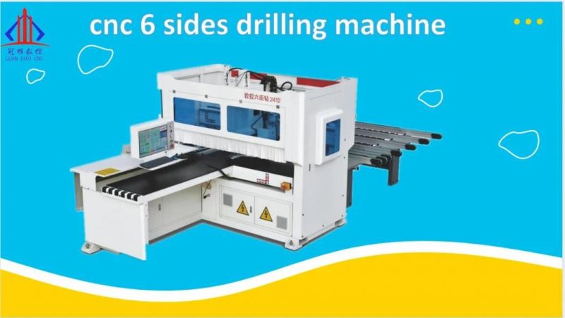 Woodworking CNC Drilling Machine CNC Six Side Drilling Machine