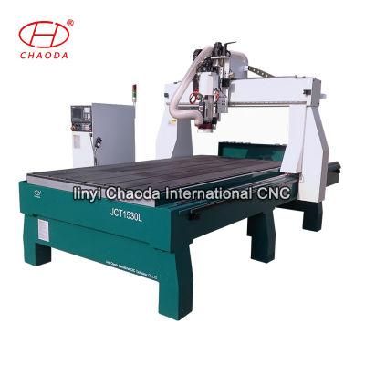 China Popular 4 Axis 3D Wood Statues CNC Router Machine with Rotary