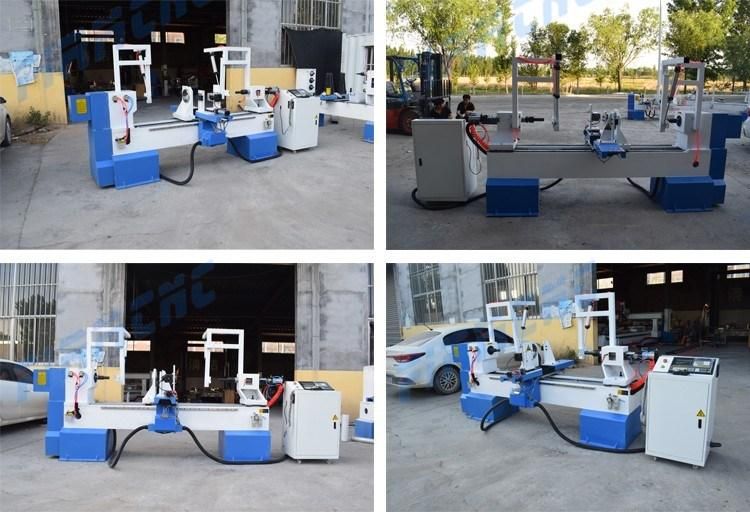 New Function Self Centering CNC Wood Lathe Machine for Furniture Legs Baseball Bat