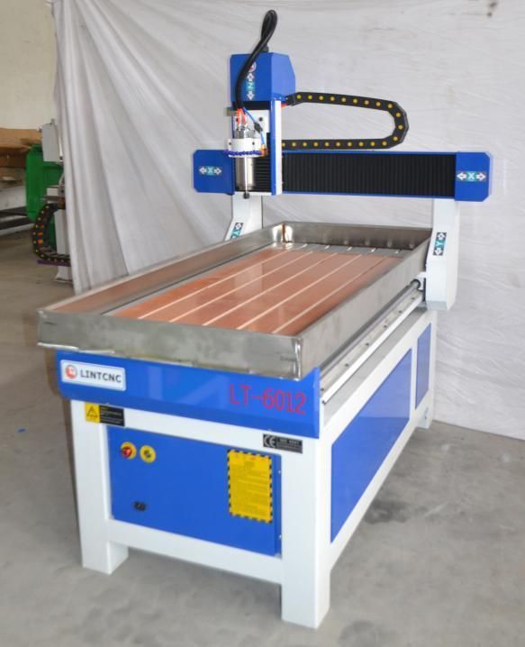 High Precision 4 Axis CNC Router Wood 6012 CNC Router Cutting Milling Engraving Machine with Water Cooling for Aluminum