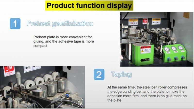 Reliable Quality Automatic MDF Manual Wood Edge Banding Machine