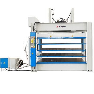 Mh3848*5 Woodworking Flooring Laminating Hot Press Machine for Veneer Laminating