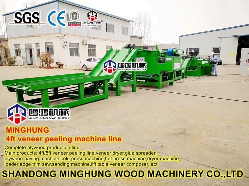 4feet Veneer Machine Log Peeling Slicing Machine