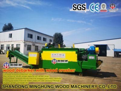 Sawmill Debarker for Debarkiing Wood Log with Chipper