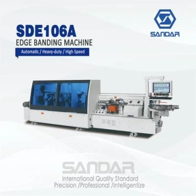 Automatic Woodworking Edge Banding and Sealing Machine with Pre-Milling