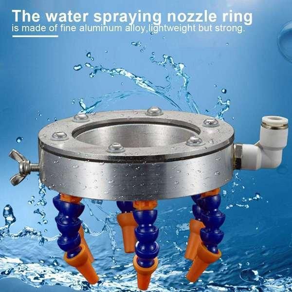 Engraving Machine Water Spray Ring Diameter 125mm (through outer diameter 10mm water pipe)