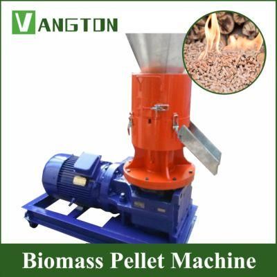 300-400 Kg/H Flat Die Wood Pellet Mill