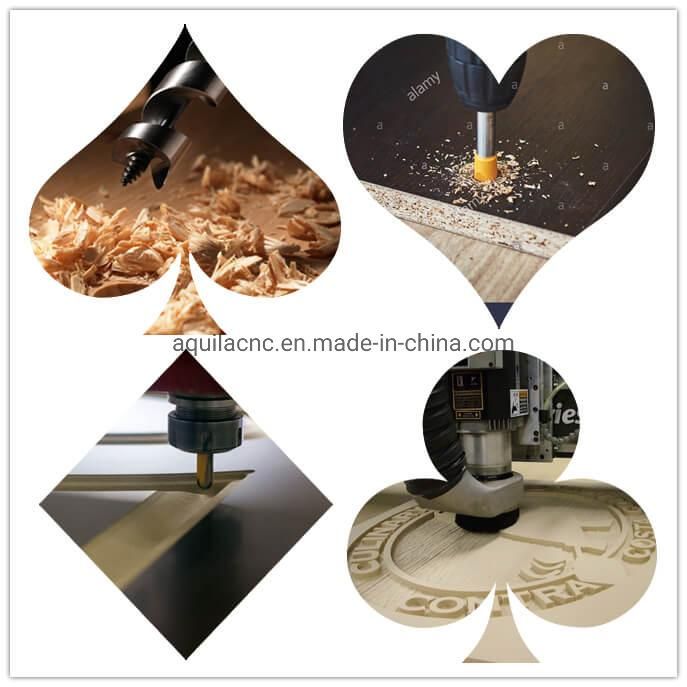 S100 9kw Spindle with Ce Approved CNC Machine for Cabinet Doors
